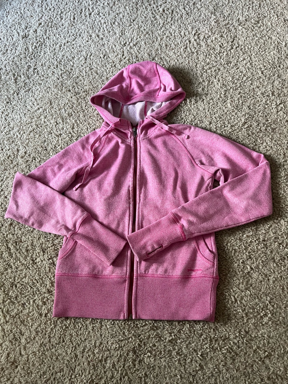 Patagonia Pink Hooded Zip Jacket